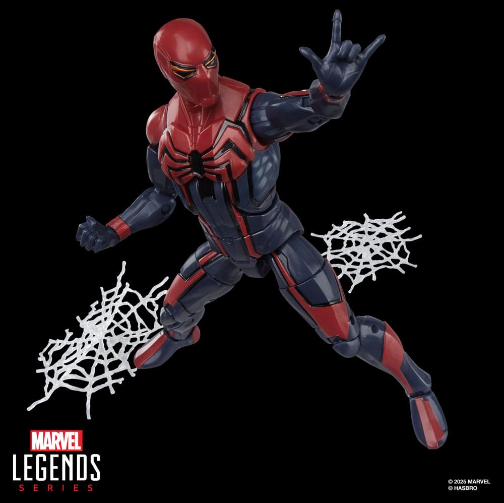 Spider-Man Marvel Legends Gamerverse Action Figure Peter Parker Velocity Suit 15 cm