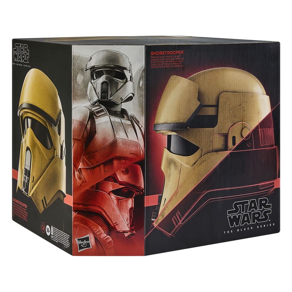 Star Wars: Andor Black Series Electronic Helmet Shoretrooper - Damaged packaging