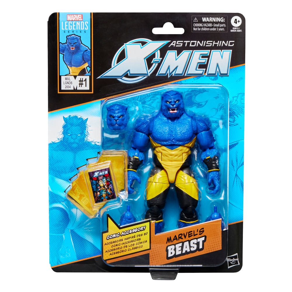 Astonishing X-Men Marvel Legends Action Figure Marvel's Beast 15 cm