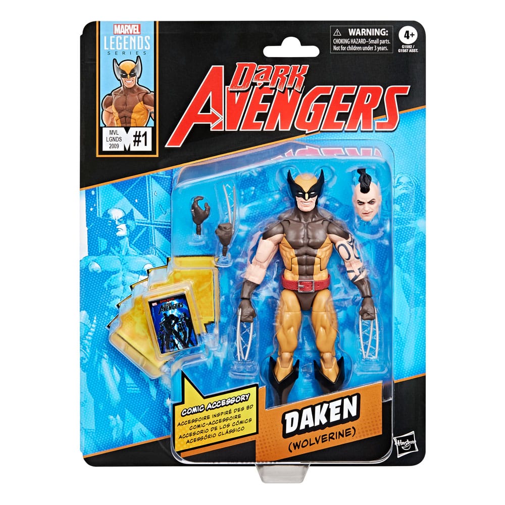 Dark Avengers Marvel Legends Action Figure Daken (Wolverine) 15 cm - Damaged packaging