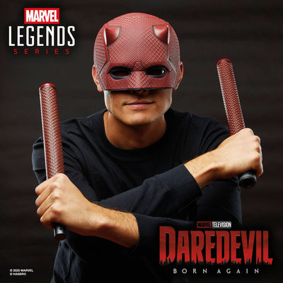 Daredevil: Born Again Premium Roleplay Mask and Billy Club - Damaged packaging