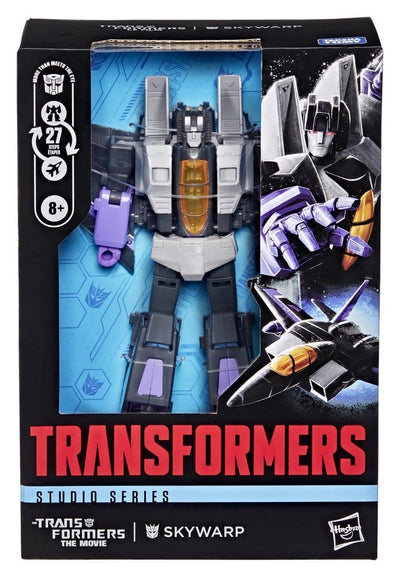 The Transformers: The Movie Studio Series Voyager Class Action Figure Skywarp 17 cm
