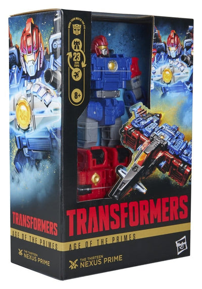 Transformers Age of the Primes Voyager Class Action Figure The Thirteen: Nexus Prime 16 cm