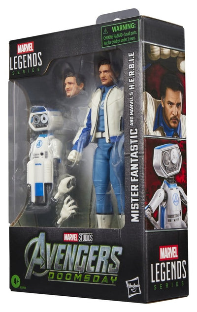 Avengers: Doomsday Marvel Legends Action Figure 2-Pack Mister Fantastic & Marvel's H.E.R.B.I.E. 15 cm