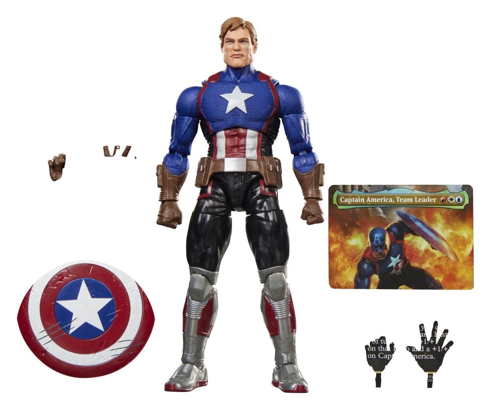 Magic The Gathering: Marvel Super Heroes Marvel Legends Action Figure Captain America (Avengers: Twilight) 15 cm