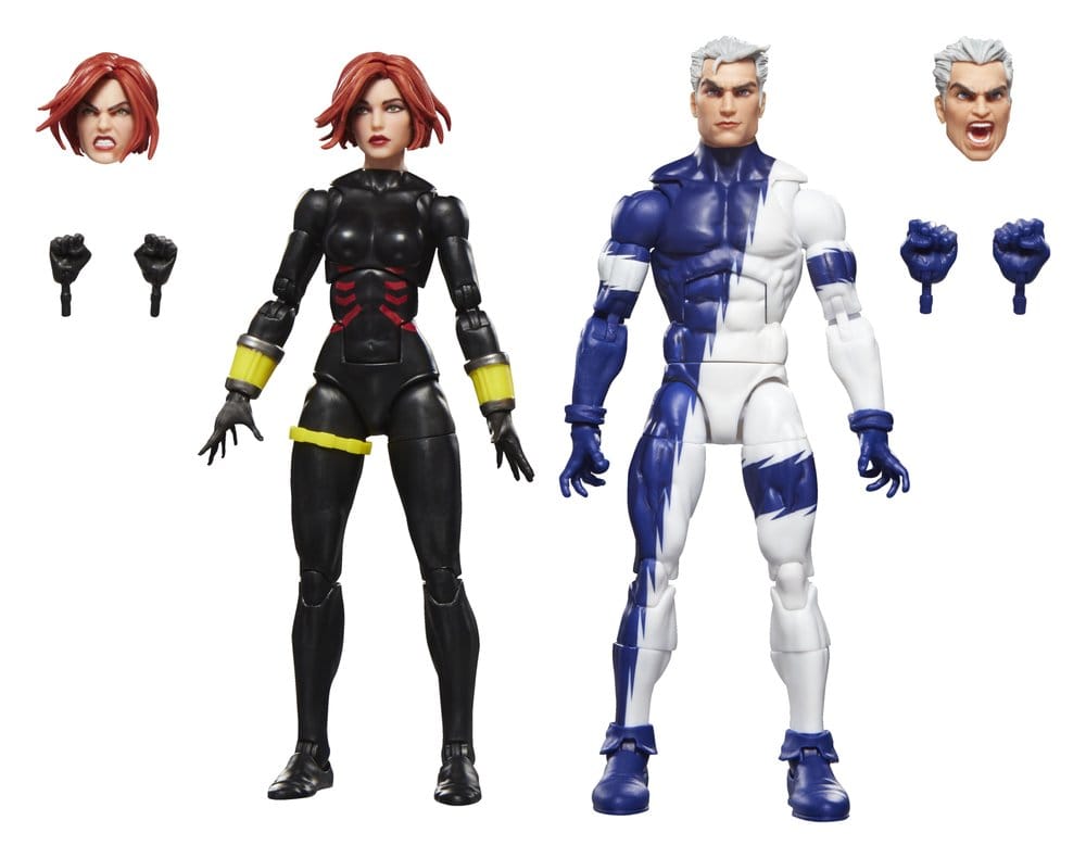 Avengers Marvel Legends Action Figure 2-Pack Black Widow & Quicksilver 15 cm - Damaged packaging
