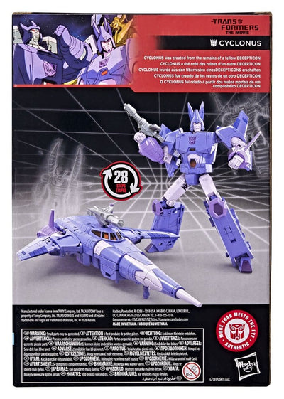 The Transformers: The Movie Studio Series Voyager Class Action Figure Cyclonus 20 cm