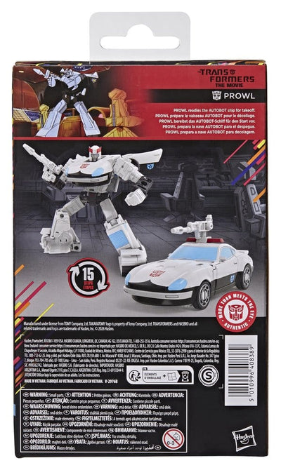 The Transformers: The Movie Studio Series Deluxe Class Action Figure Prowl 13 cm