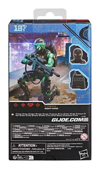 G.I. Joe Classified Series Action Figure Night-Viper 15 cm