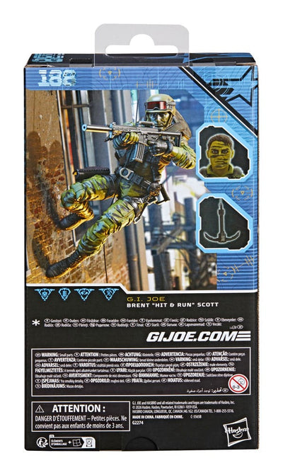 G.I. Joe Classified Series Action Figure Brent "Hit & Run" Scott 15 cm