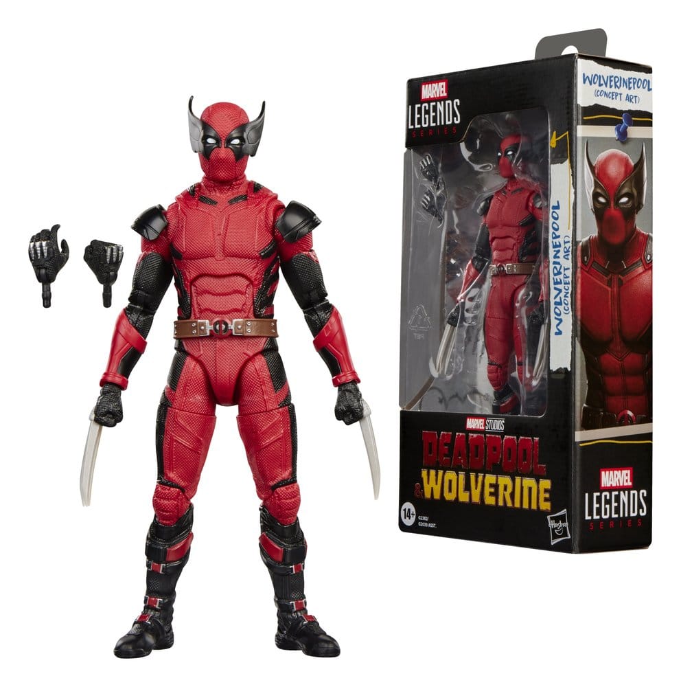 Deadpool & Wolverine Marvel Legends Action Figure Wolverinepool (Concept Art) 15 cm