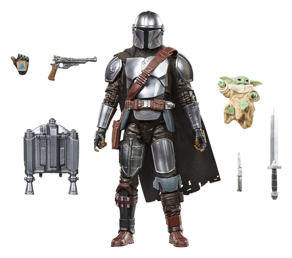 Star Wars: The Mandalorian & Grogu Black Series Action Figure The Mandalorian & Grogu 15 cm - Damaged packaging