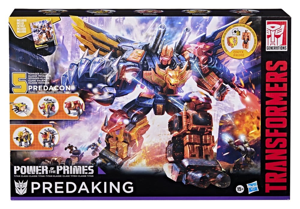 Transformers Power of the Primes Combiner Action Figure Predaking 45 cm