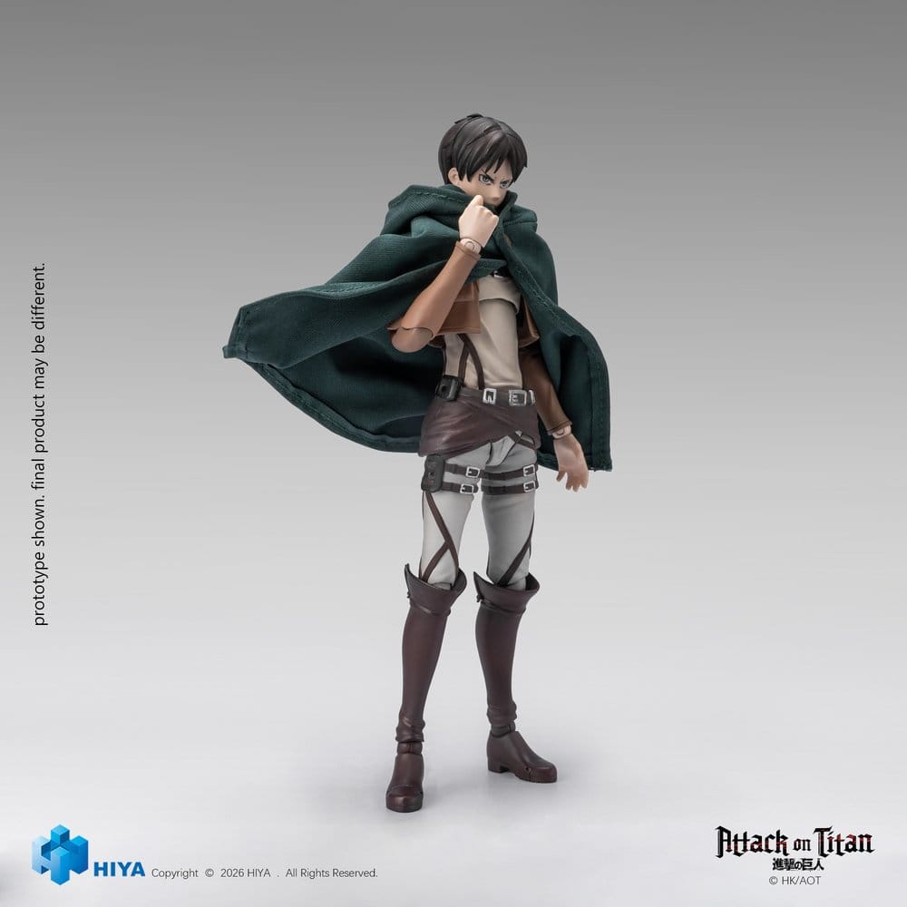 Attack on Titan Exquisite Basic Series Action Figure 1/12 Eren Yeager 15 cm