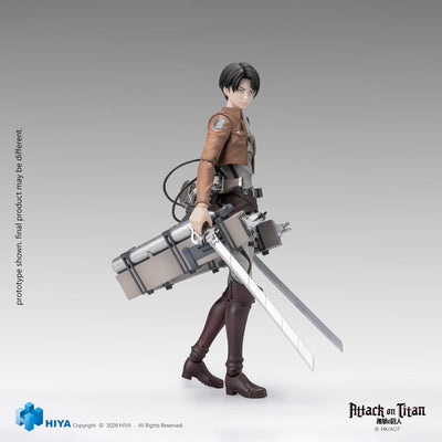 Attack on Titan Exquisite Basic Series Action Figure 1/12 Levi Ackerman 15 cm