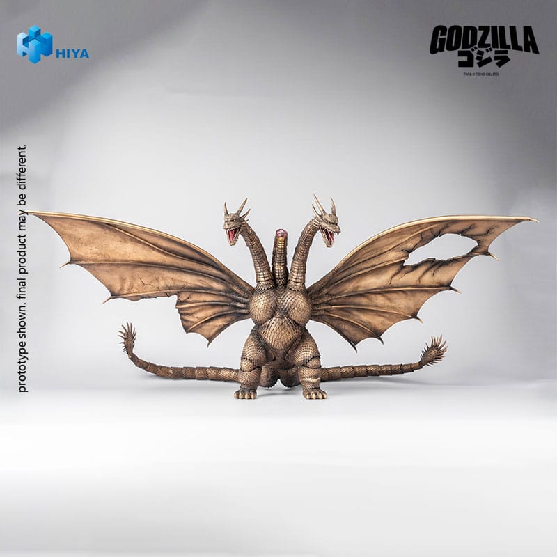 Godzilla vs. King Ghidorah (1991) Exquisite Basic Action Figure King Ghidorah Battle Damaged Version 33 cm - Damaged packaging