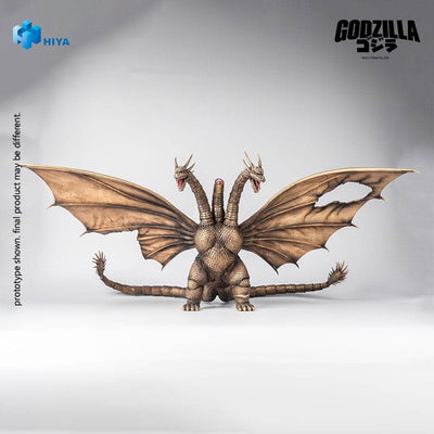 Godzilla vs. King Ghidorah (1991) Exquisite Basic Action Figure King Ghidorah Battle Damaged Version 33 cm - Damaged packaging