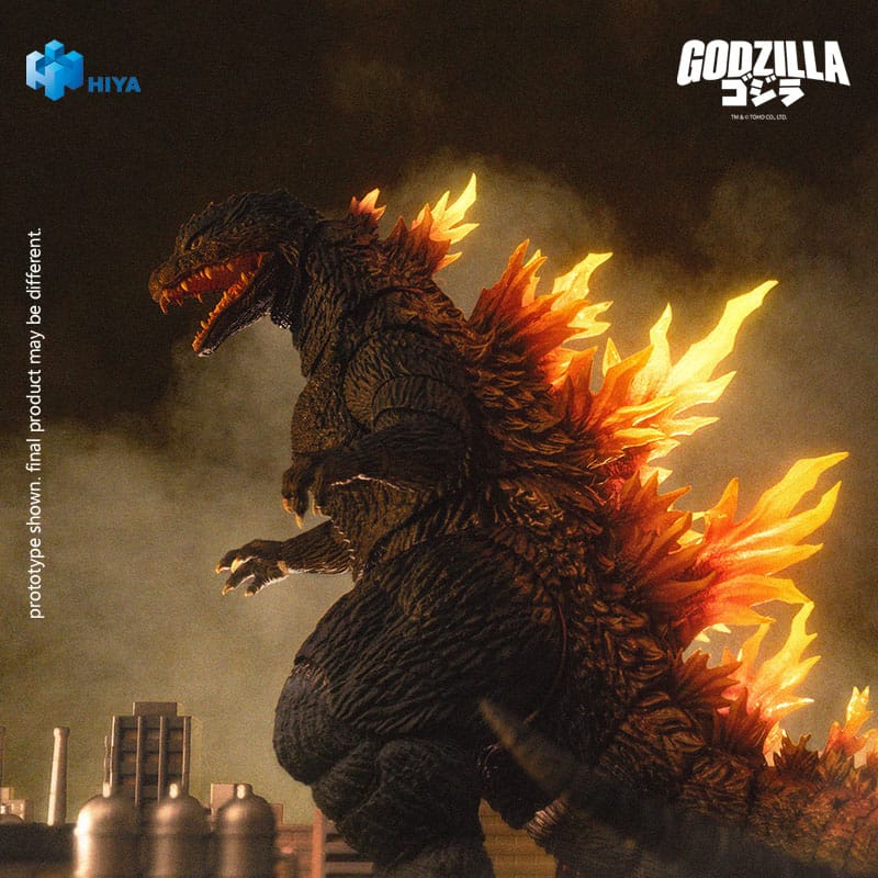 Godzilla 2000: Millennium (1999) Exquisite Basic Action Figure Godzilla Heat Ray 18 cm