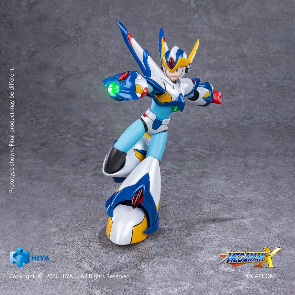 Mega Man X Exquisite Basic Series Actionfigur X Falcon Armor Version 15 cm