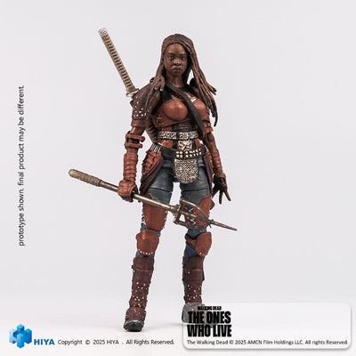 The Walking Dead: The Ones Who Lived Exquisite Mini Action Figure 1/18 Michonne 10 cm