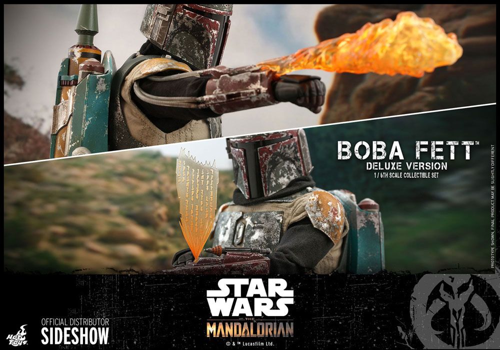 Star Wars The Mandalorian 2-Pack 1/6 Boba Fett Deluxe 30 cm Action Figures