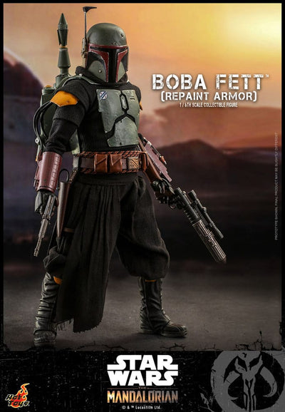 Star Wars: The Mandalorian Action Figure 1/6 Boba Fett Repaint Armor Special Edition 30 cm