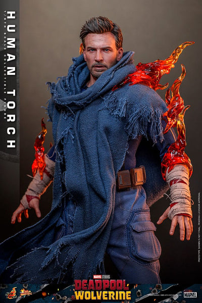 Deadpool & Wolverine Movie Masterpiece Action Figure 1/6 Human Torch 31 cm