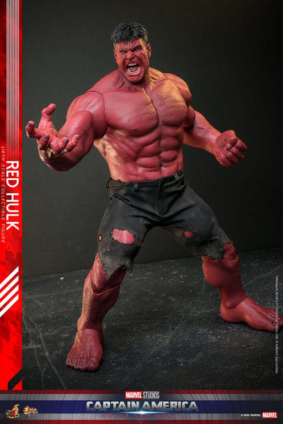 Captain America: Brave New World Movie Masterpiece Action Figure 1/6 Red Hulk 47 cm