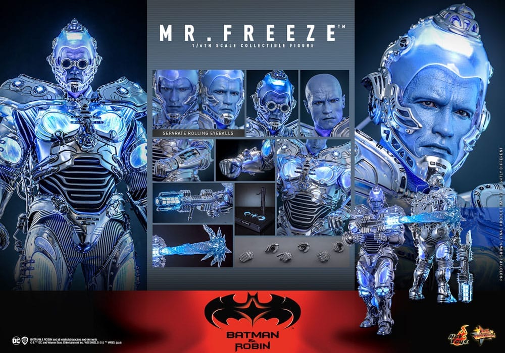 Batman & Robin Movie Masterpiece Action Figure 1/6 Mr. Freeze 33 cm