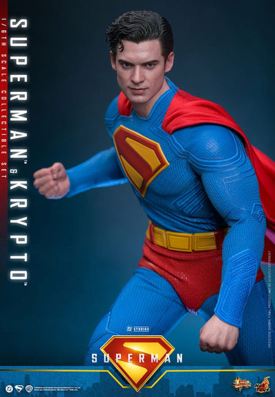Superman (2025) Movie Masterpiece Action Figure 1/6 Superman & Krypto 33 cm