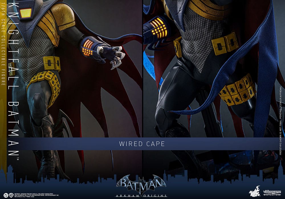 Batman: Arkham Origins Videogame Masterpiece Action Figure 1/6 Knightfall Batman 32 cm