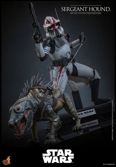 Star Wars: The Clone Wars Action Figure 1/6 Sergeant Hound 30 cm