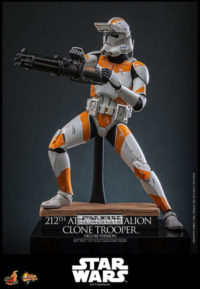 Star Wars: The Clone Wars Action Figure 1/6 212th Attack Battalion Clone Trooper Deluxe Version 30 cm