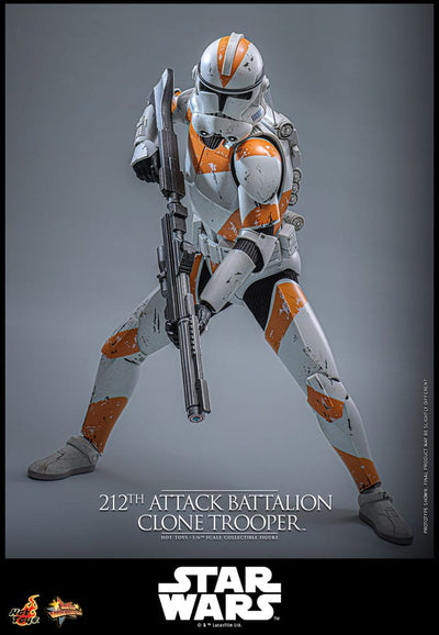 Star Wars: The Clone Wars Action Figure 1/6 212th Attack Battalion Clone Trooper 30 cm