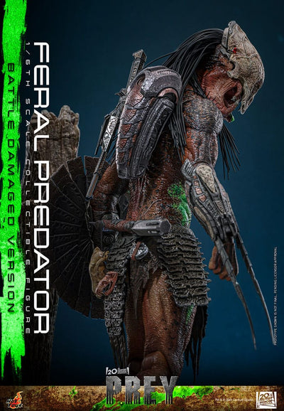 Prey Action Figure 1/6 Feral Predator (Battle Damaged Version) 37 cm