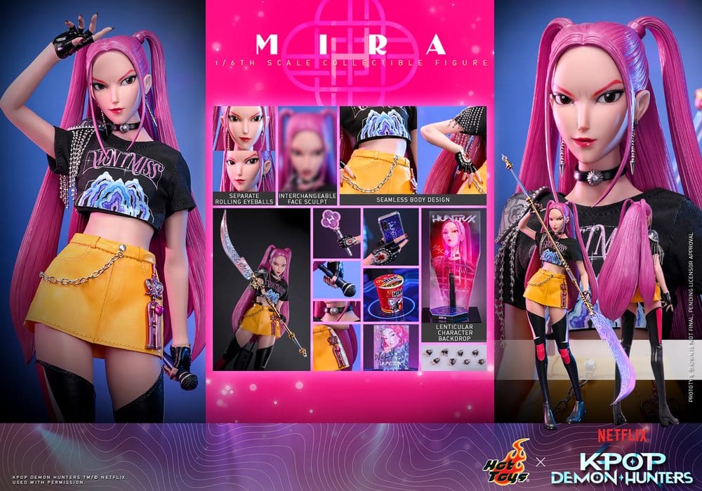 KPop Demon Hunters Action Figure 1/6 Mira 28 cm