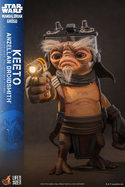 Star Wars: The Mandalorian & Grogu Life-Size Masterpiece Life-Size Figure Keeto (Anzellan Droidsmith) 26 cm
