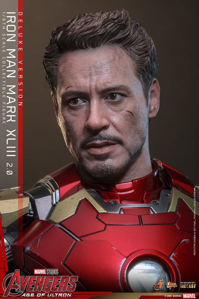 Avengers: Age of Ultron Movie Masterpiece Diecast Action Figure 1/6 Iron Man Mark XLIII (2.0) (Deluxe Version) 32 cm