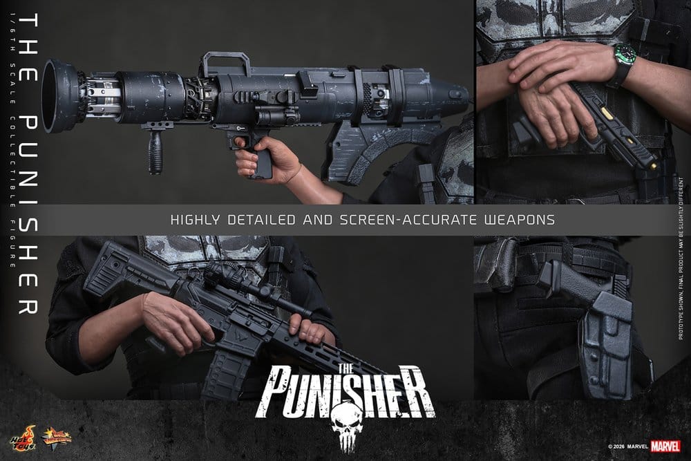 Marvel's The Punisher Action Figure 1/6 The Punisher 31 cm
