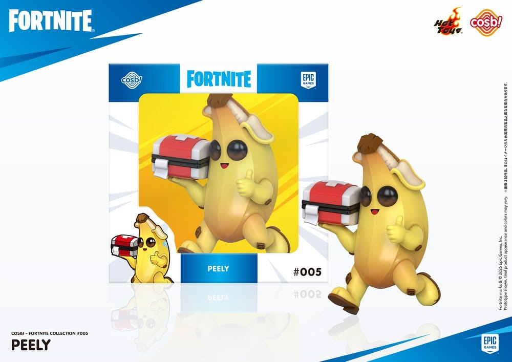Fortnite Cosbi Mini Figure Peely 8 cm