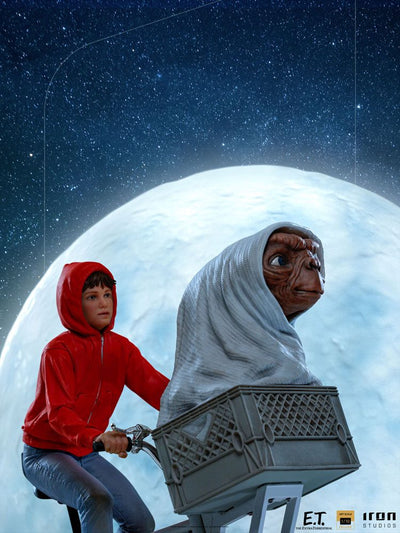 ET the Extra-Terrestrial Deluxe Art Scale Statue 1/10 ET & Elliot 27 cm