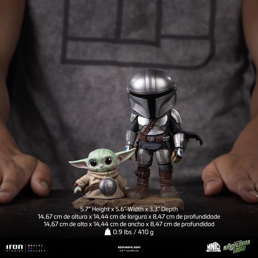 The Mandalorian & Grogu MiniCo Figure The Mandalorian and Grogu