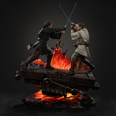 Star Wars Art Scale Statue 1/10 Anakin vs. Obi Wan 34 cm