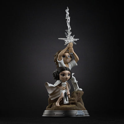 Star Wars Mini Co. PVC Figure Luke & Leia 30 cm