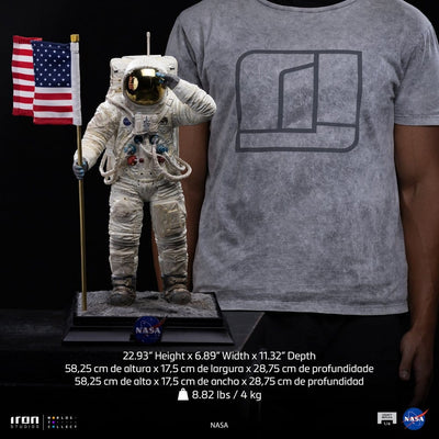 NASA Legacy Replica Statue 1/4 Apollo 11 Astronaut 58 cm