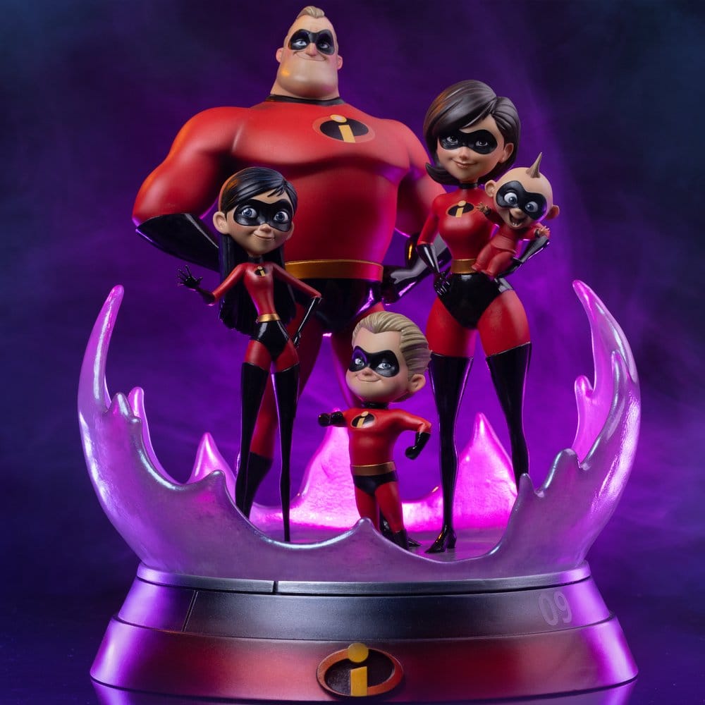 The Incredibles Art Scale Diorama 1/10 The Incredibles 25 cm