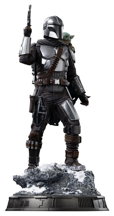 The Mandalorian & Grogu Art Scale Statue 1/10 The Mandalorian and Grogu 25 cm