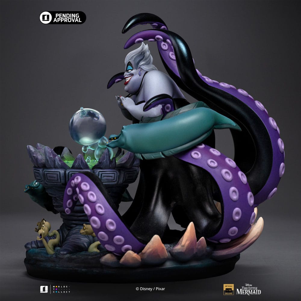 Disney's Villains Deluxe Art Scale Statue 1/10 Ursula 23 cm - Damaged packaging