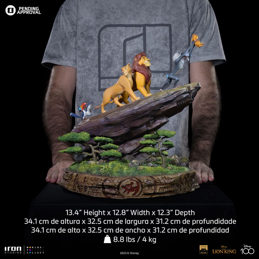 Disney Deluxe Art Scale Statue 1/10 The Lion King 34 cm
