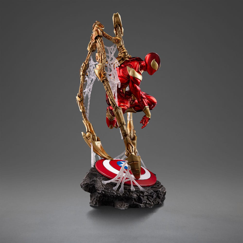 Marvel Art Scale Deluxe Statue 1/10 Spider-man Iron Armor Comics (CCXP Exclusive 2024) 24 cm
